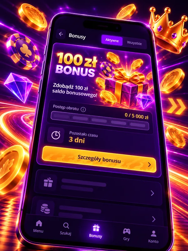 Saldo bonusowe 100 zł w F1 Casino z licznikiem 3 dni na obrót x50