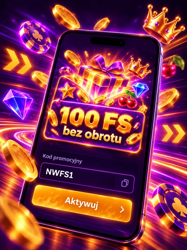 Wpisywanie kodu NWFS1 na darmowe spiny F1 Casino na telefonie